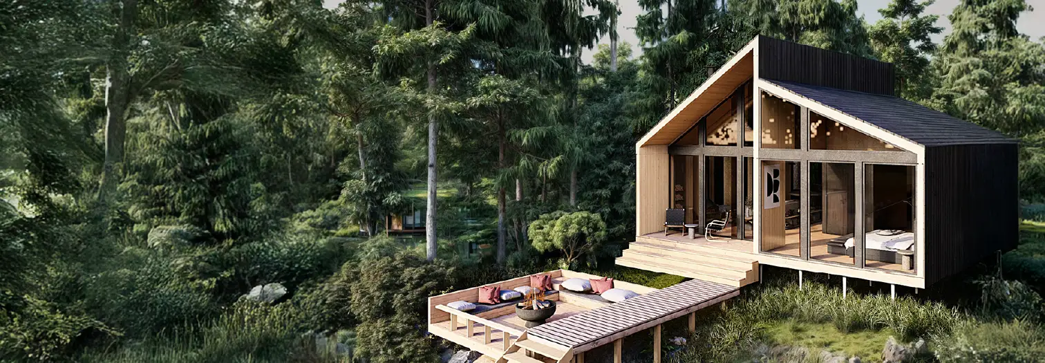 Living off-grid with self-sufficient modules: independence and comfort for families and hospitality
